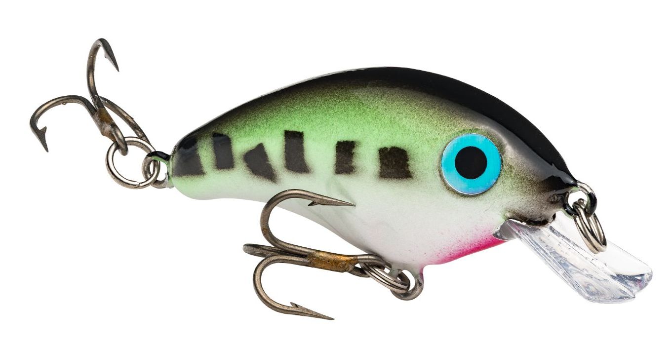 Strike King Bitsy Minnow Ultralight Crankbait Chart Blue Back for